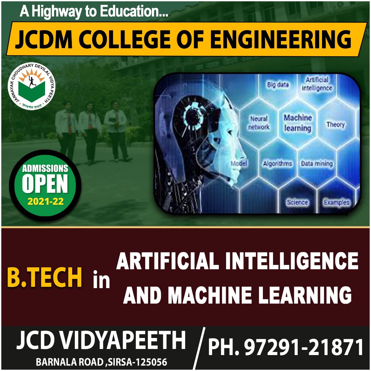 Artificial Intelligence and Machine Learning Course approval by AICTE, New Delhi